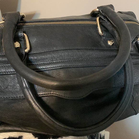 Rebecca Minkoff - Large Black Vegan/Pastel Handbag Clean Inside Out - Picture 9 of 13